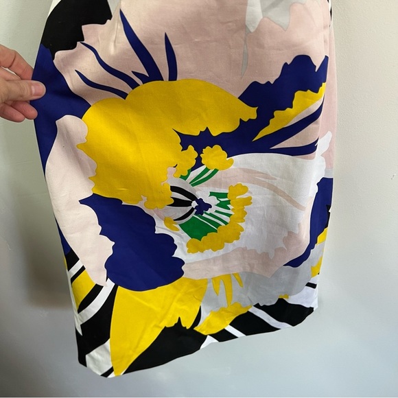 *NEW* Karen Millen Cotton Floral Pencil Dress - Picture 6 of 11